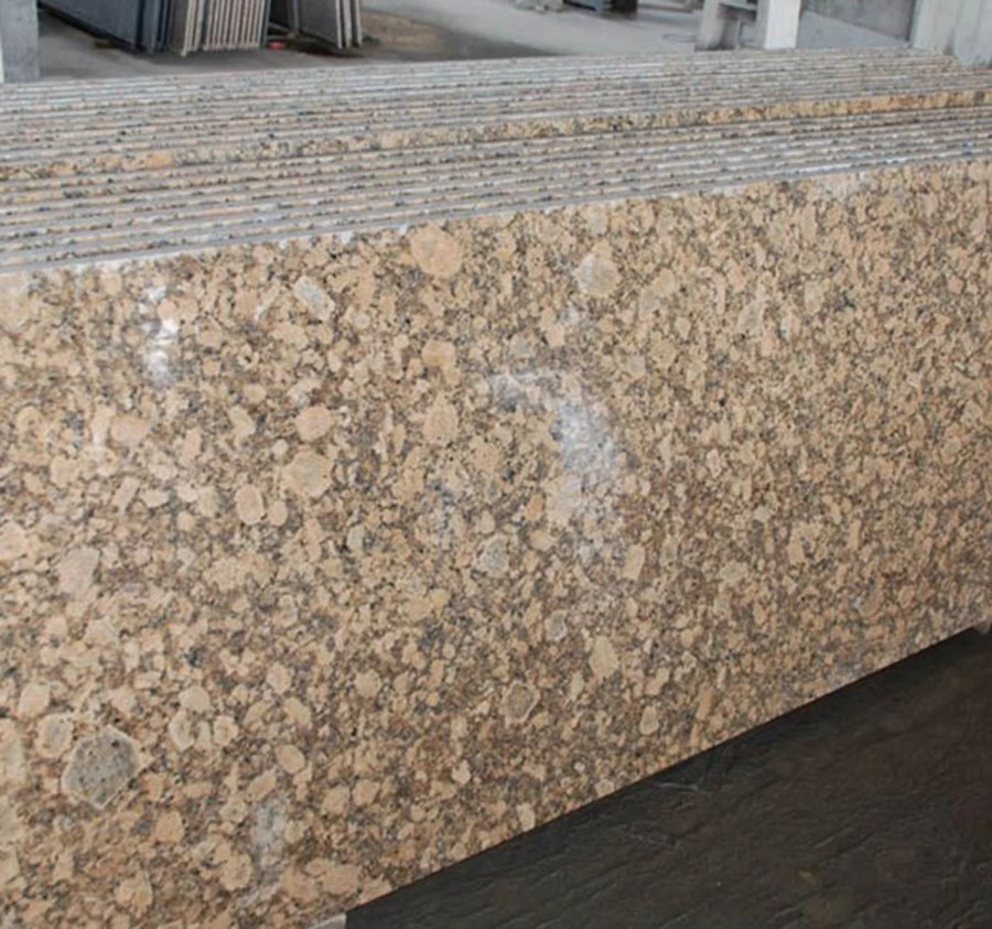 Giallo Fiorito Granite Pre-Fabricate Countertop