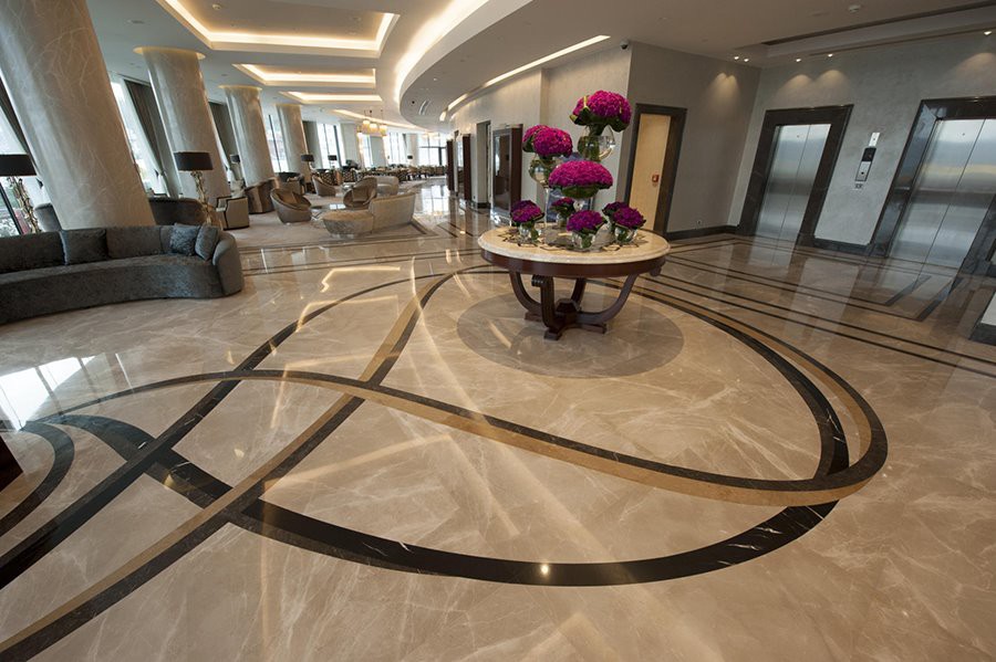 Cream Karaman Marble Floor1