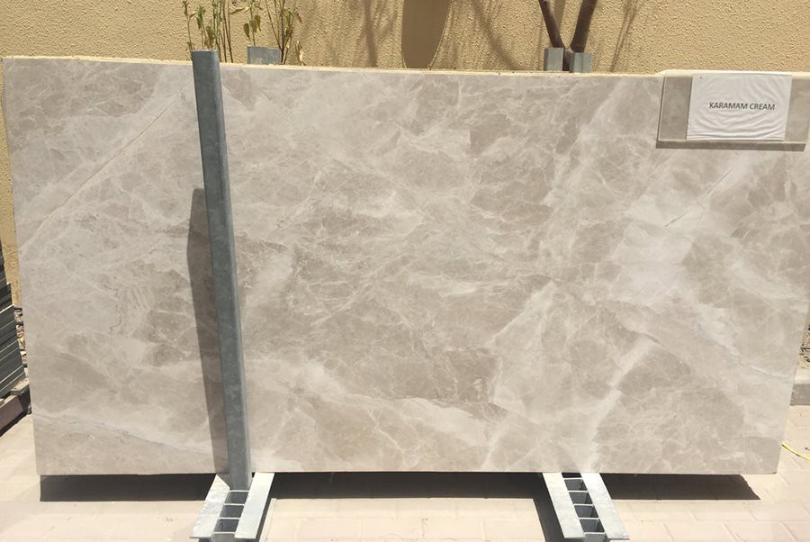 Cream Karaman Marble Slab