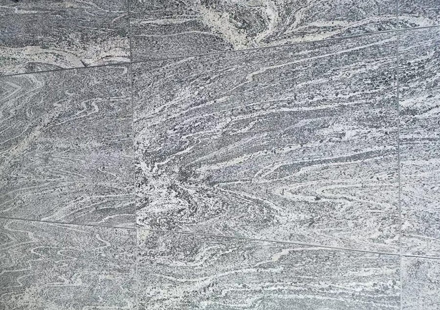 China Juparana Grey Granite Floor Flamed